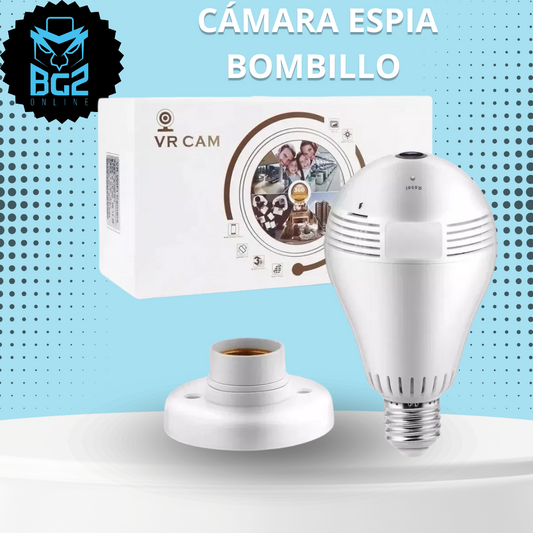 Camara espia bombillo