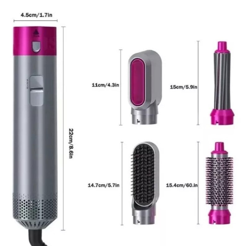 CEPILLO SECADOR PARA CABELLO 5 EN 1