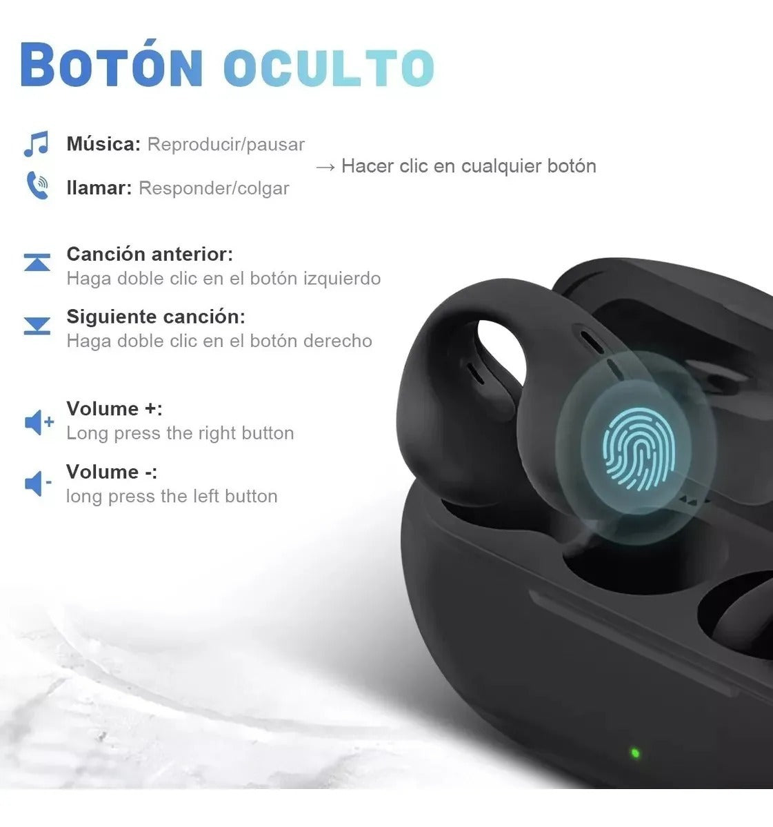 Auriculares inalámbricos Bluetooth
