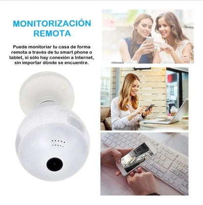 Camara espia bombillo